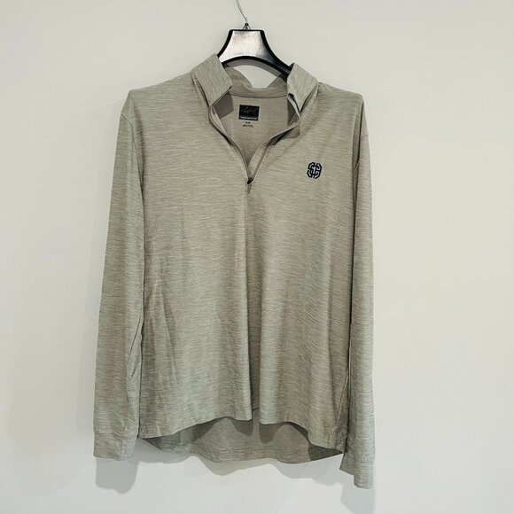 Greg Norman Grey Half Zip Up Sweater Size M - Picture 1 of 7